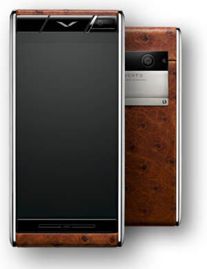 Купить_Vertu_Aster_Cognac_Ostrich_0