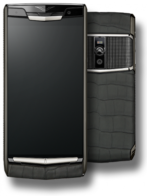 Купить_Vertu_New_Signature_Touch_Clous_de_Paris_Alligator_0