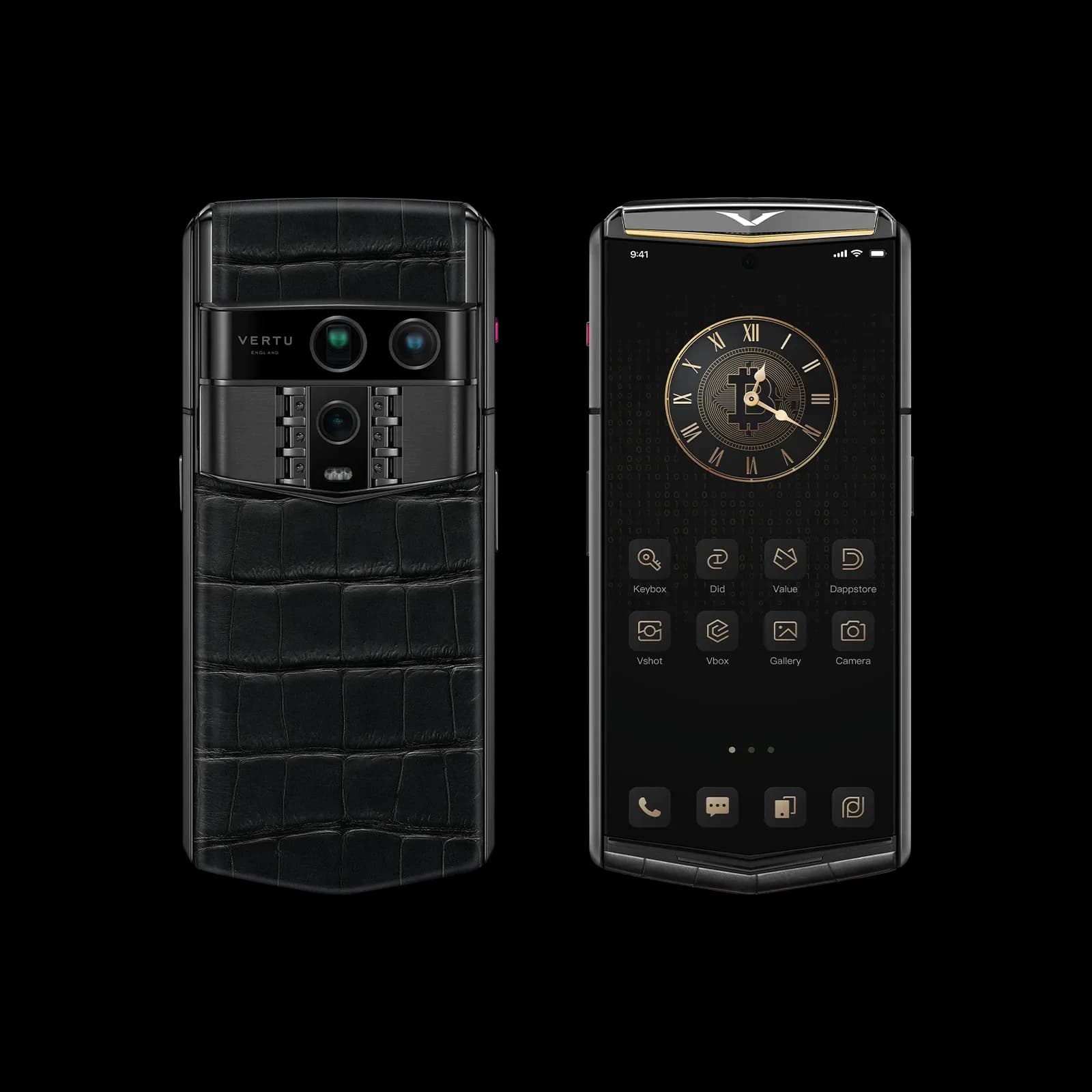 Agent Q Alligator Accent Gold I / Кожа Аллигатора с Золотыми акцентами I